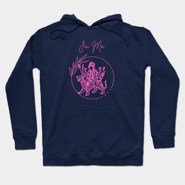 Jai Ma Durga Hoodie by BhakTees&Things